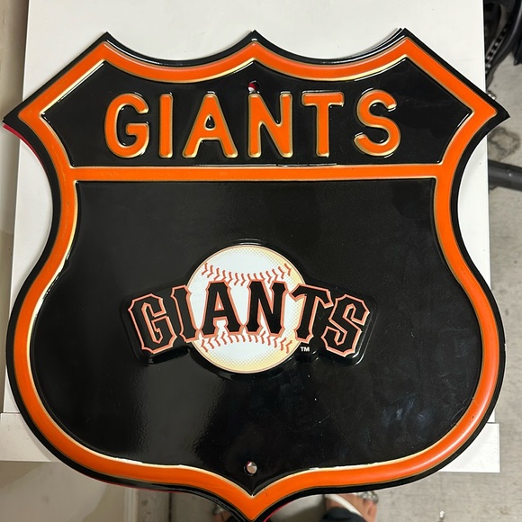 MLB Official Giants Roadsign - Metal - Picture 1 of 3
